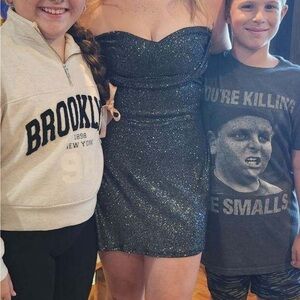 Sparkling Gray Dress